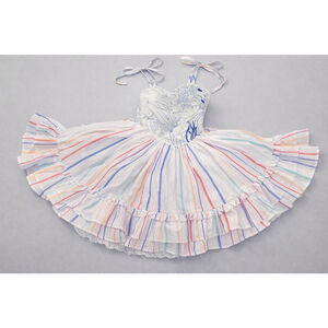 The Paper Doll “Where the People Are” Dress 7/8 NWT Bloomers Petticoat Pink Box